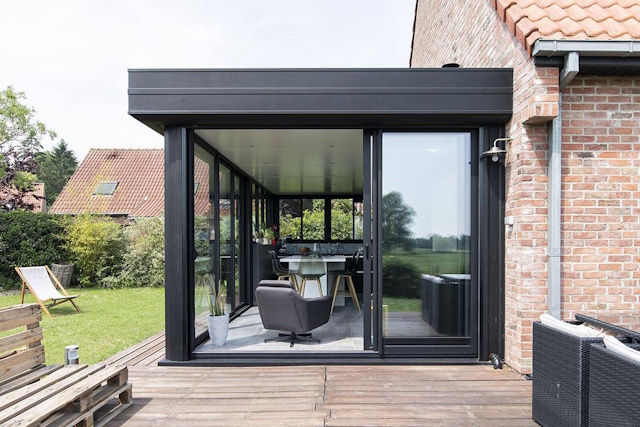 créateur de véranda - Fenêtre sur les Alpilles