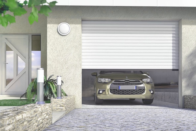 installateur porte de garage sectionnelle - Fenêtre sur les Alpilles