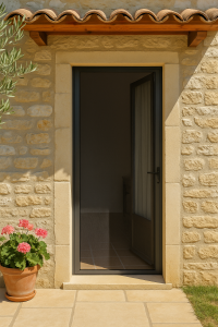 moustiquaire battante sur mesure - Fenêtres sur les Alpilles