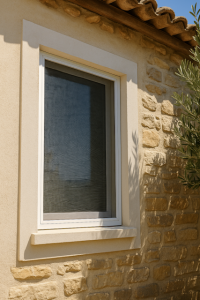 moustiquaire fixe sur mesure - Fenêtres sur les Alpilles