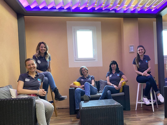 équipe féminine - Fenêtre sur les Alpilles