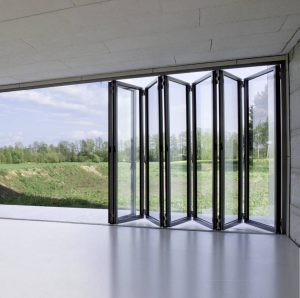 baie accordéon pliante sur mesure Bouches-du-Rhône Vaucluse Gard